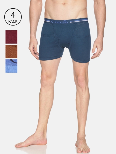 

Chennis Men Pack Of 4 Assorted Trunks TSWP 01