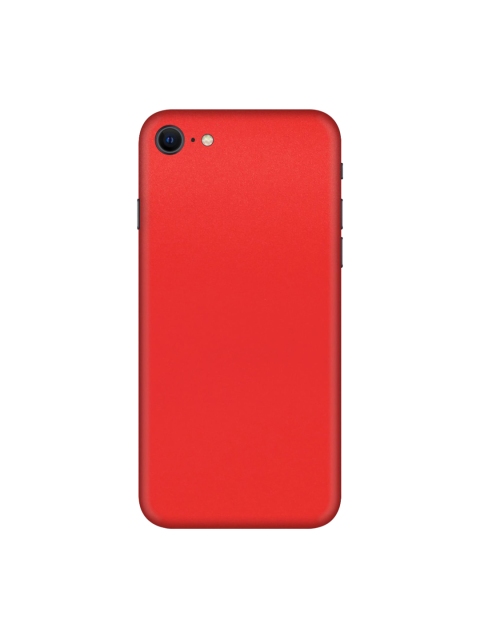 

Trendy Skins Red Matte Pattern iPhone SE 2020 Mobile Skin