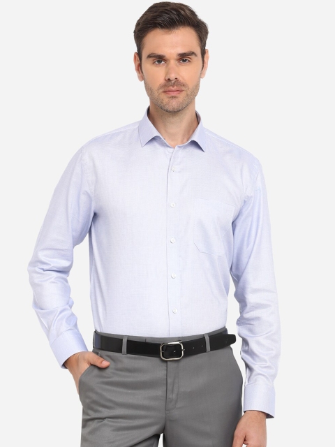

JADE BLUE Men Blue Printed Formal Shirt
