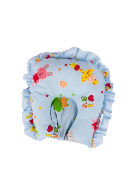 

mittenbooty Kids Blue & Yellow Printed U-Shaped Pillow