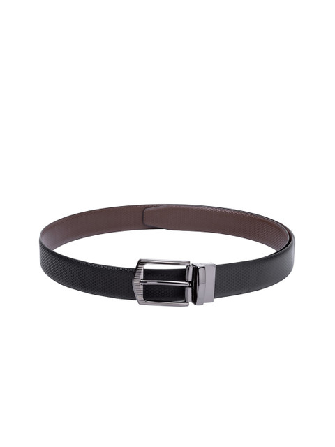 

Apsis Men Black & Brown Textured Reversible Belt