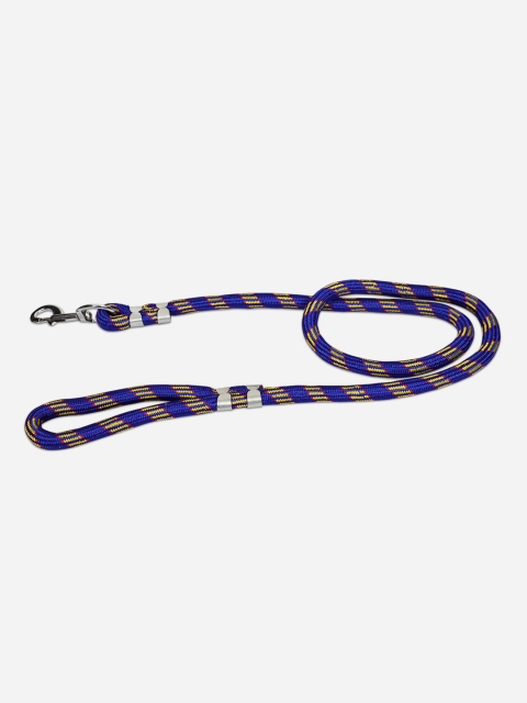 

TREEMODA Blue & Red Self-Design Rope Leash With Shocker
