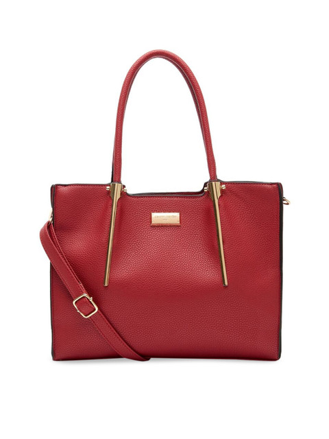 

pierre cardin Red Solid Handheld Bag