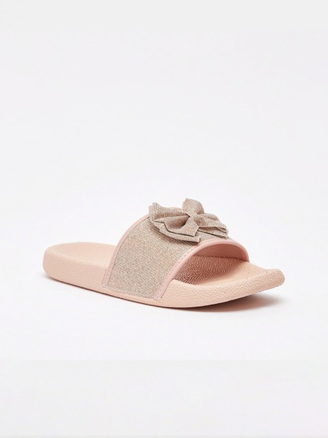 

shoexpress Girls Pink Embellished Open Toe Flats