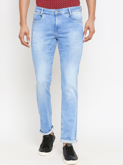

Mufti Men Blue Skinny Fit Mid-Rise Stretchable Clean Look Jeans
