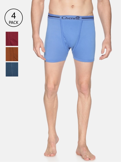 

Chennis Men Pack Of 4 Assorted Trunks TEWOP 01