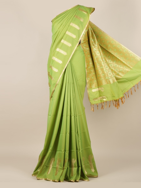 

Pothys Green Woven Design Art Silk Saree