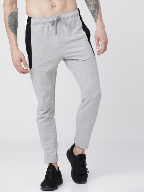 

Ecko Unltd Men Grey & White Solid Slim-Fit Track Pants