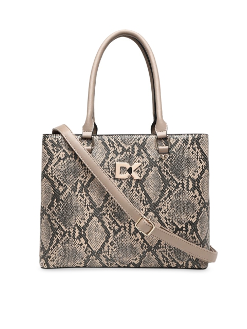 

Diana Korr Grey Printed Shoulder Bag
