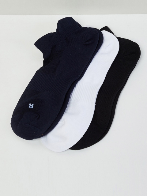 

max Men Pack of 3 Assorted Ankle-Length Socks