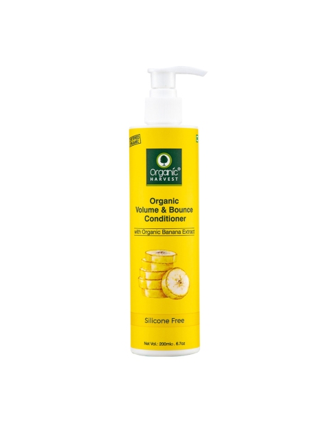 

Organic Harvest Pure Banana Extract Volumizing Conditioner - 200 ml, Green