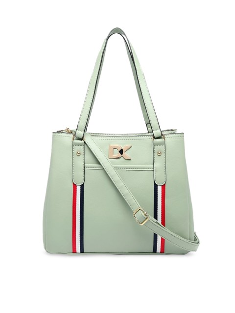 

Diana Korr Green Solid Shoulder Bag