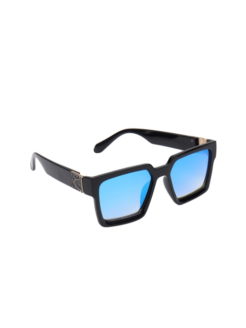 

CELEBRITY SUNGLASSES Unisex Blue Lens & Black Wayfarer Sunglasses CL-Sahil Khan