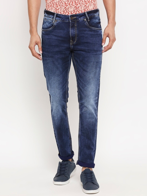 

Mufti Men Blue Skinny Fit Mid-Rise Clean Look Stretchable Jeans