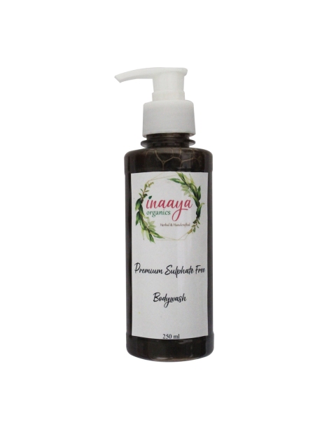 Inaaya Organics Unisex Saffron Milk Body Wash 250 ml, Brown