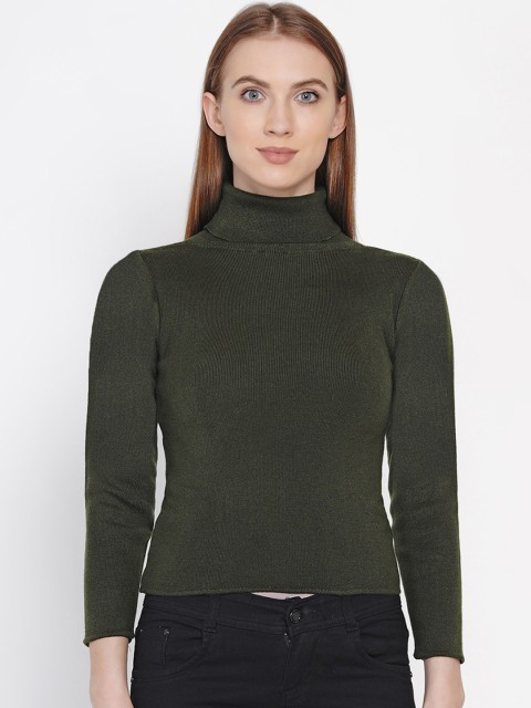 

FABNEST Green Fitted Top