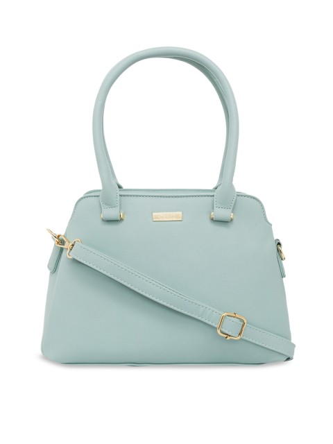 

CERIZ Green Solid Handheld Bag