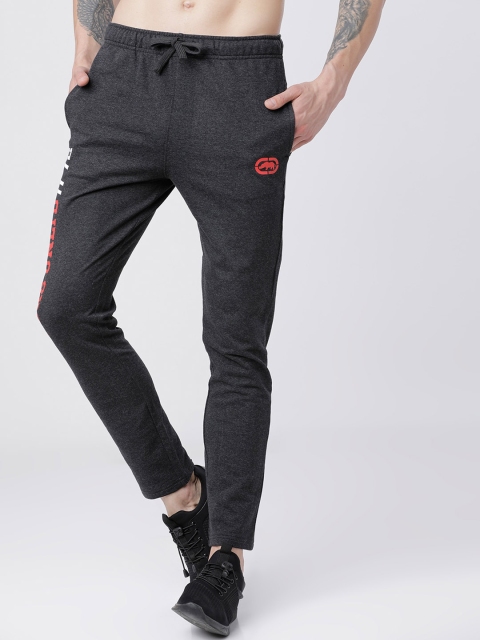 

Ecko Unltd Men Charcoal Grey Solid Slim-Fit Track Pants