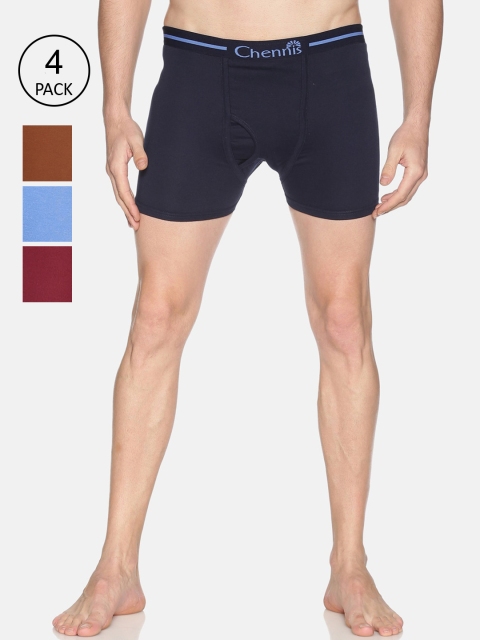 

Chennis Men Pack Of 4 Assorted Trunks TEWOP 02