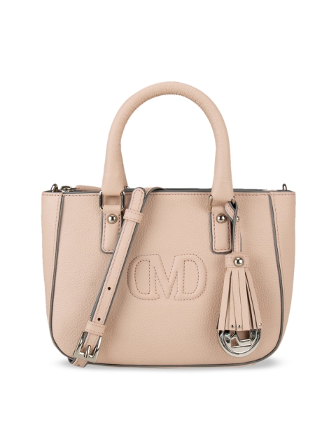 

Da Milano Women Pink Solid Handheld Bag
