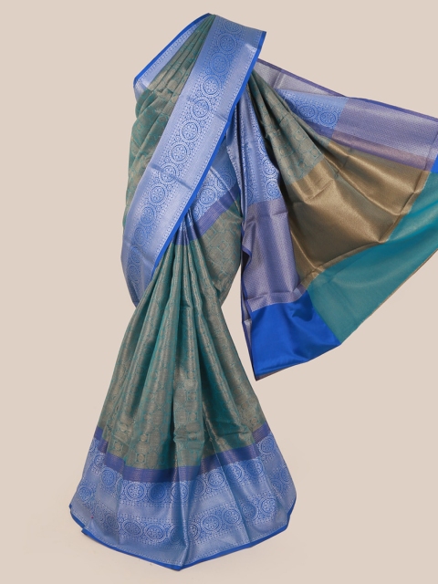 

Pothys Blue Woven Design Art Silk Saree