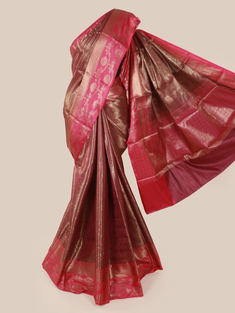 

Pothys Pink Woven Design Art Silk Saree