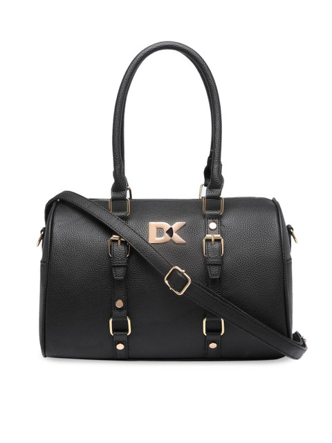 

Diana Korr Black Solid Handheld Bag