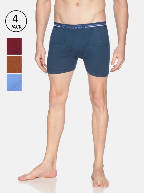 

Chennis Men Pack Of 4 Assorted Trunks TSWP 01