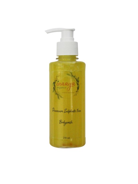 

Inaaya Organics Unisex Lemon Grass Body Wash 250 ml, Yellow