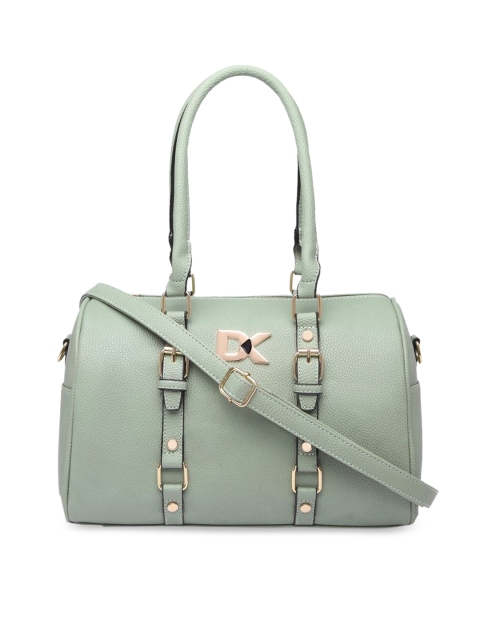 

Diana Korr Green Solid Handheld Bag