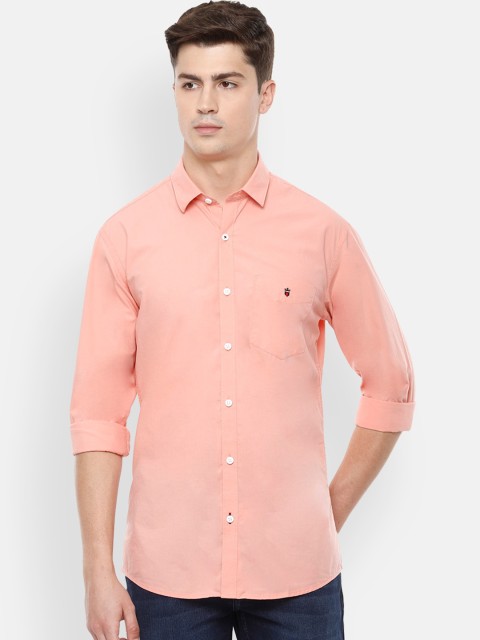 

Louis Philippe Sport Men Pink Slim Fit Solid Casual Shirt
