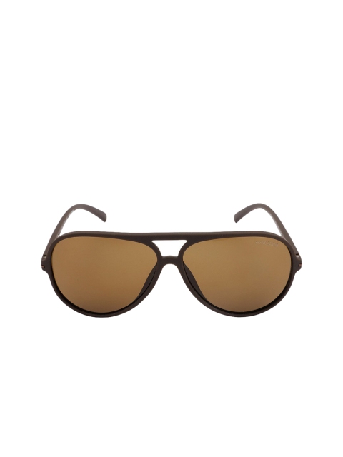 

Marc Louis Unisex Brown Lens & Aviator Sunglasses With Polarised And Uv Protected Lens