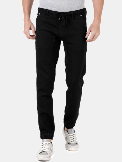 

Llak Jeans Men Black Jogger Mid-Rise Clean Look Stretchable Jeans