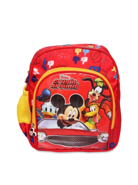 

Disney Boys Red & Yellow Graphic Backpack