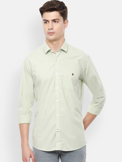 

Louis Philippe Sport Men Green Slim Fit Printed Casual Shirt