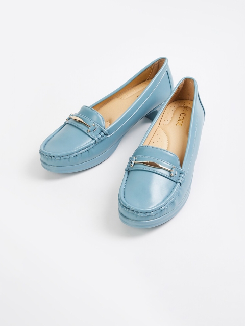 

CODE by Lifestyle Women Blue Solid Pumps