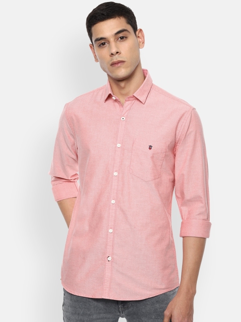 

Louis Philippe Sport Men Pink Slim Fit Solid Casual Shirt