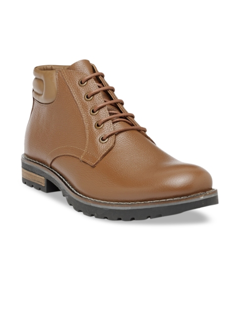 

Teakwood Leathers Men Leather Derbys, Tan