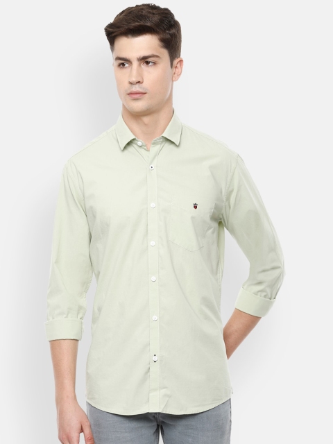 

Louis Philippe Sport Men Green Slim Fit Printed Casual Shirt