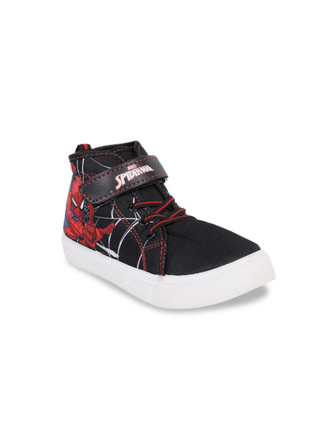 

Kids Ville Boys Black & Red Spiderman Printed Sneakers