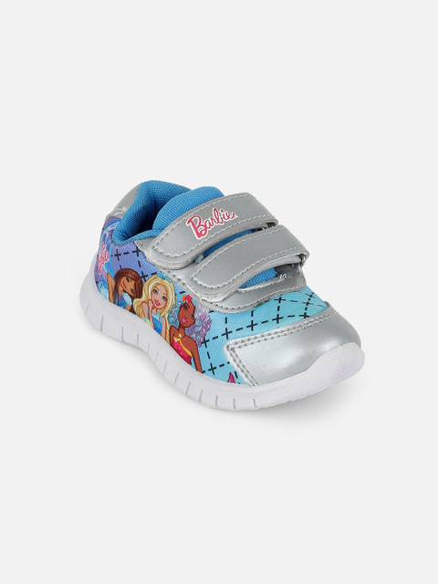 

Kids Ville Girls Multicoloured Barbie Printed Sneakers, Multi