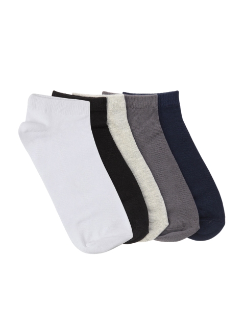 

DILLINGER Men Pack Of 5 Multicoloured Ankle Length Socks, Multi