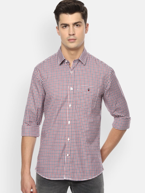 

Louis Philippe Sport Men Multicoloured Slim Fit Checked Casual Shirt, Multi