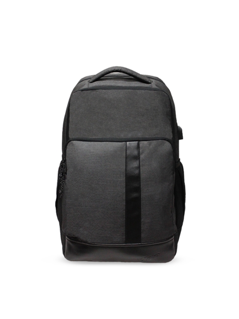 

F Gear Unisex Grey & Black Backpack