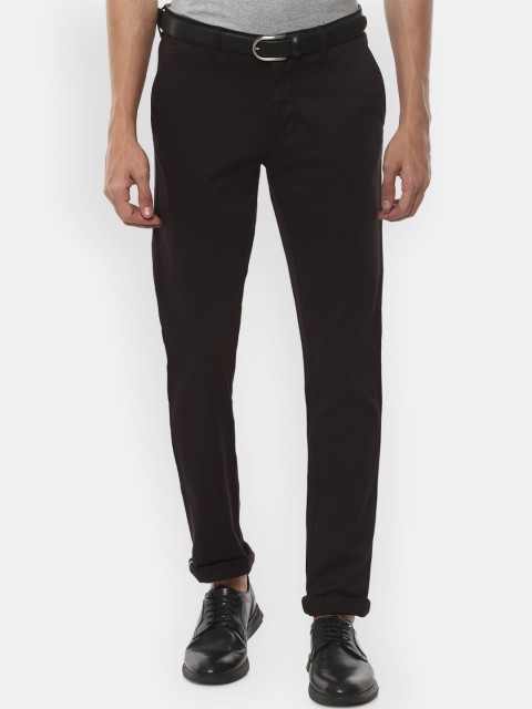 

Van Heusen Sport Men Brown Slim Fit Solid Chinos