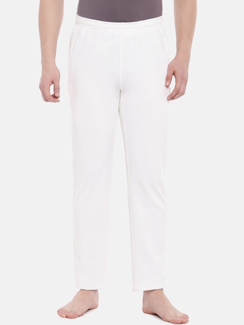 

Sweet Dreams Men White Solid Lounge Pants