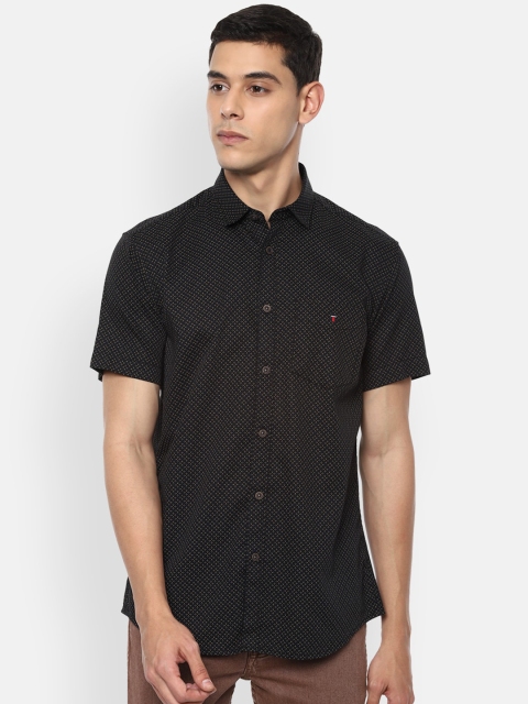 

Louis Philippe Sport Men Black Slim Fit Printed Casual Shirt
