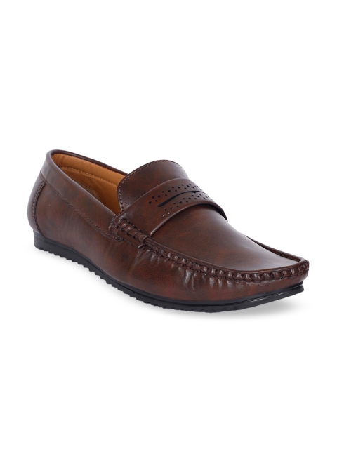 

Avaens Men Brown Synthetic Leather Loafers