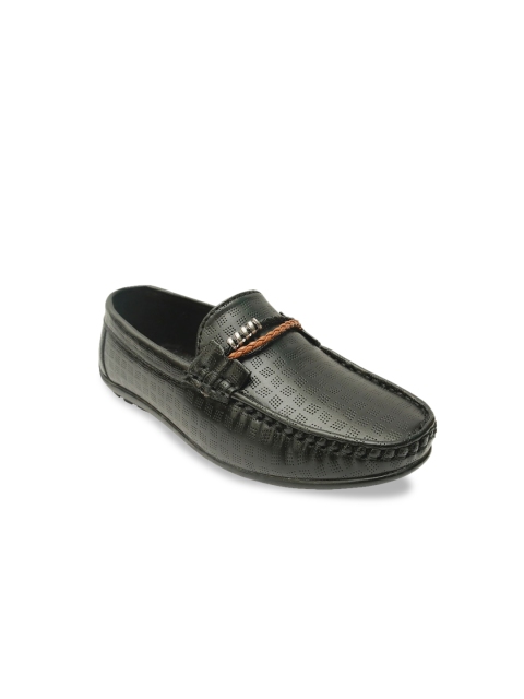 

Jazzy Juniors Boys Black Textured Loafers