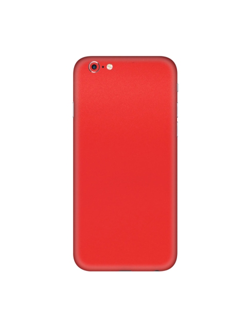 Trendy Skins Red Matte Pattern iPhone 6s Plus Mobile Skin